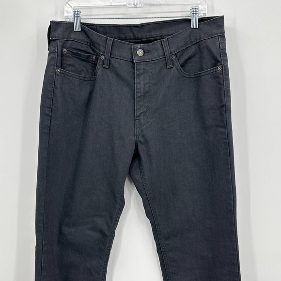 Levi Strauss & Co 541 Denim Jeans Straight Leg Zip Fly Black Size W33 L32 - Picture 5 of 11